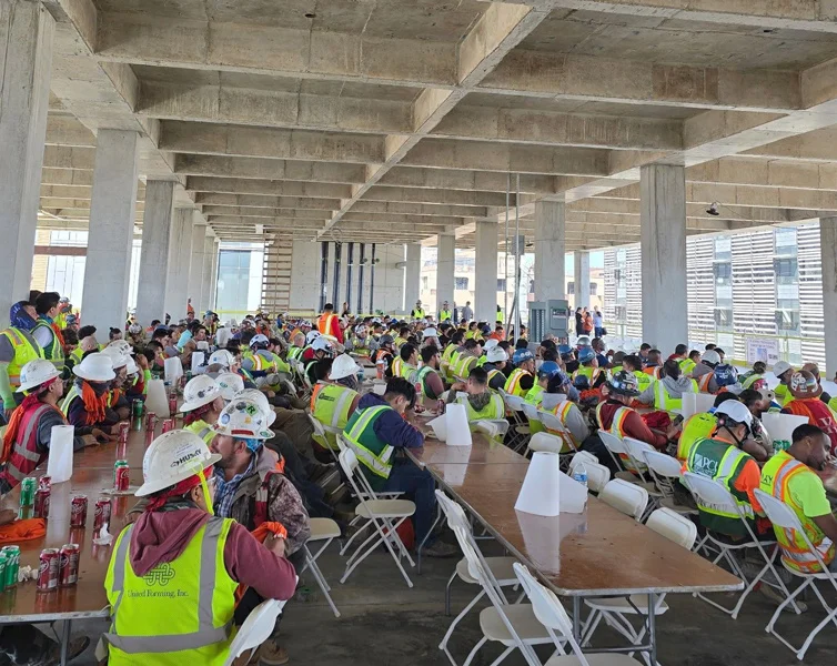 UFI Texas Team Topped Out the Engineering Discovery Building (EDB) at UT Austin