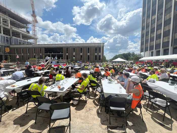 The Columbus Justice Center in Columbus, GA Has Officially Topped Out