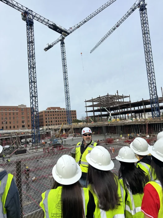 United Forming Hosts Jobsite Field Trip for Cummings High School Students